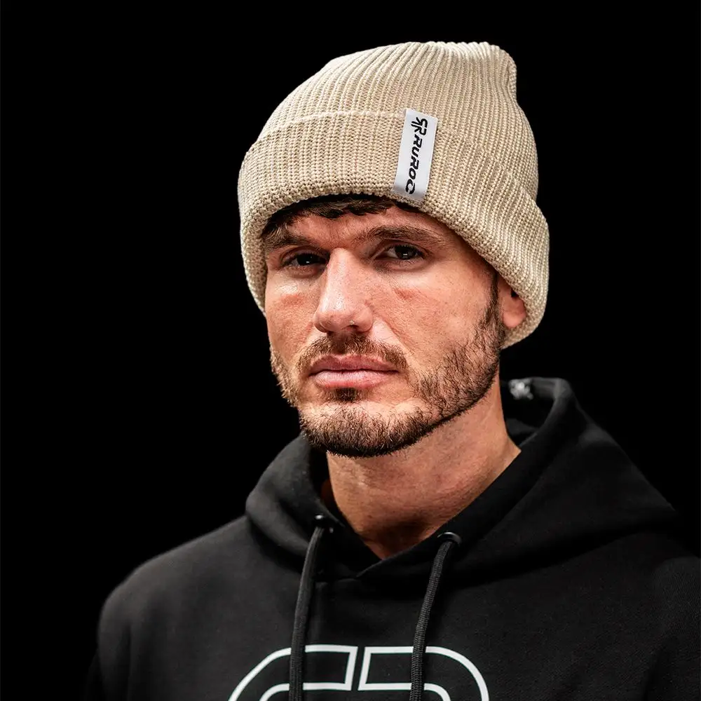 Ruroc Classic Beanie - Sand 4 Ruroc Classic Beanie - Sand